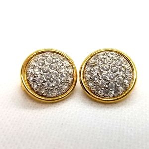 Swarovski Crystal clip on earrings